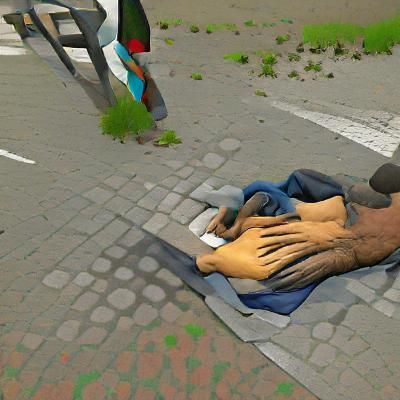 Image of a Homeless Man