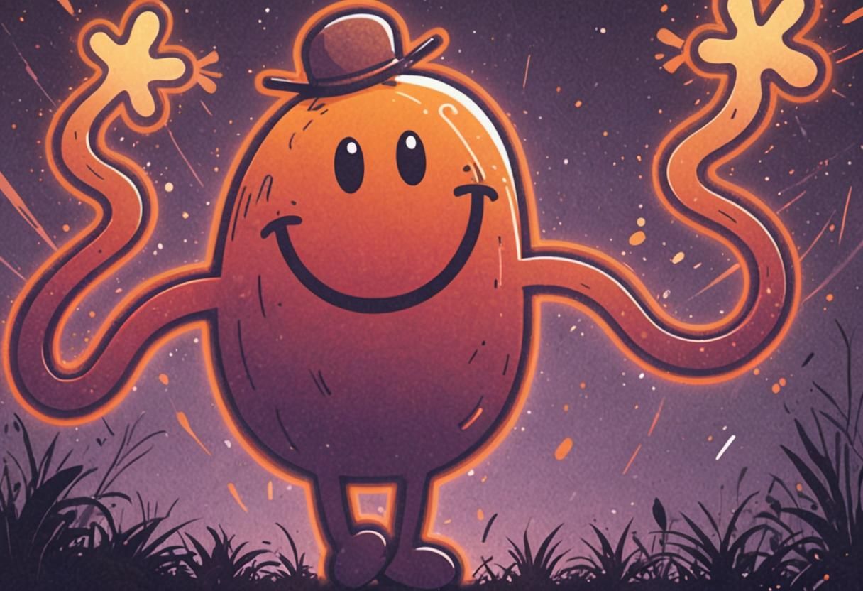 Mr. Tickle in Studio Trigger Anime Style