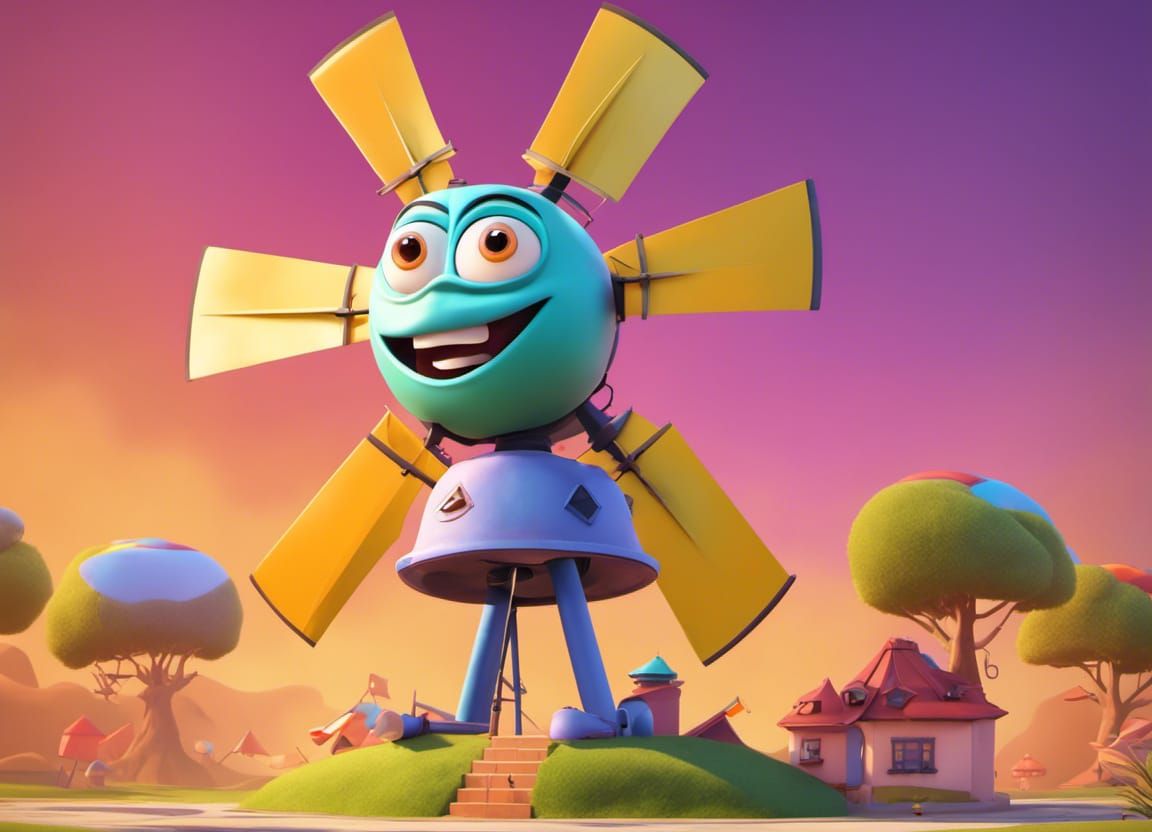 Funny windmill