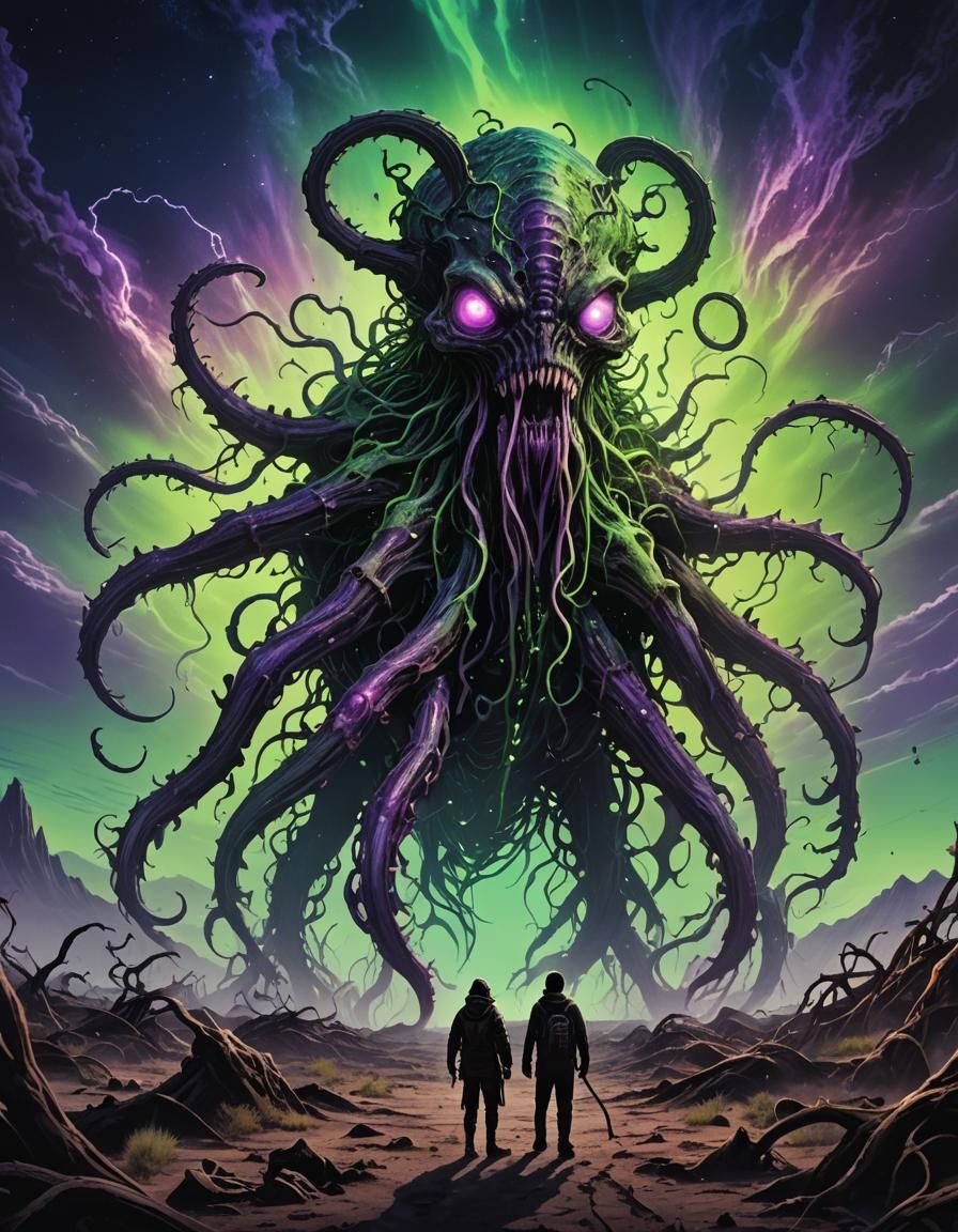 Bloated, creeping, incomprehensible terror