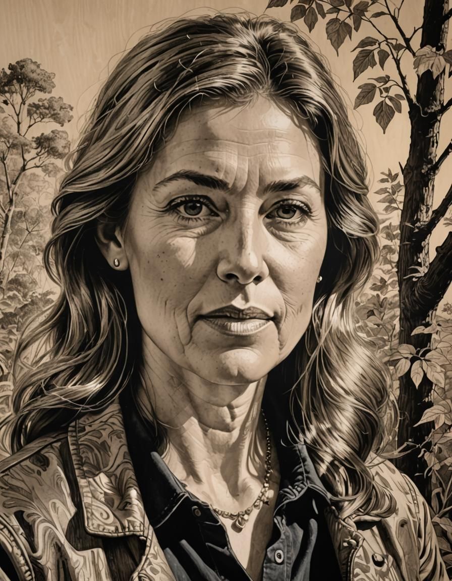 The lady, by Tai-Shan Schierenberg