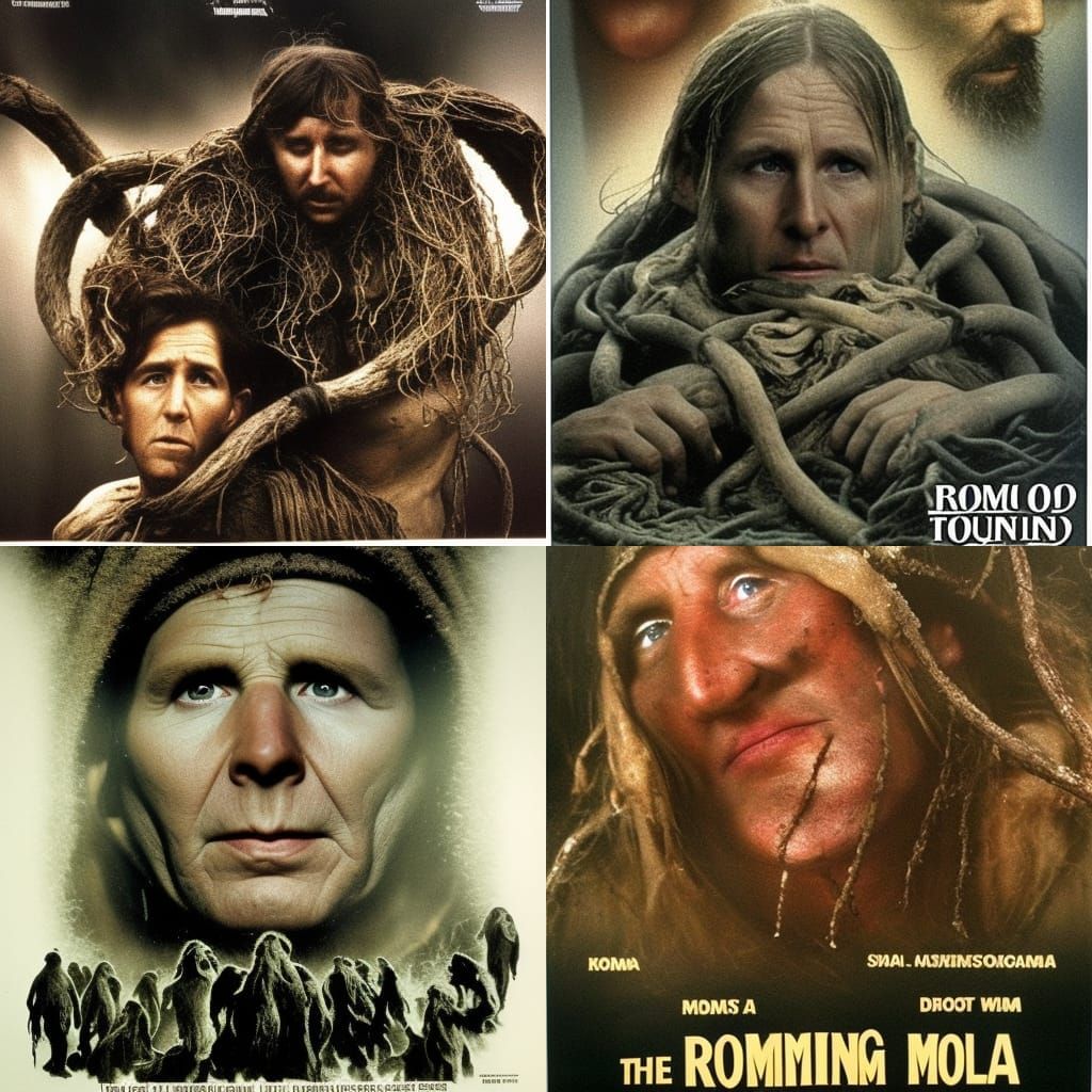 Romcom Movie Poster: The Bog of the Tollund Man