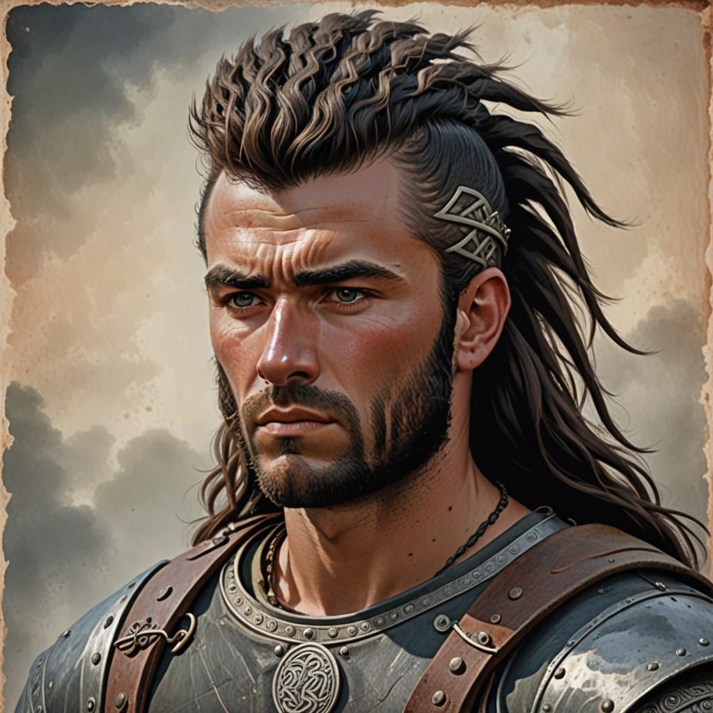 Celtic Warrior: Clonycavan Man with Mohawk Hairstyle