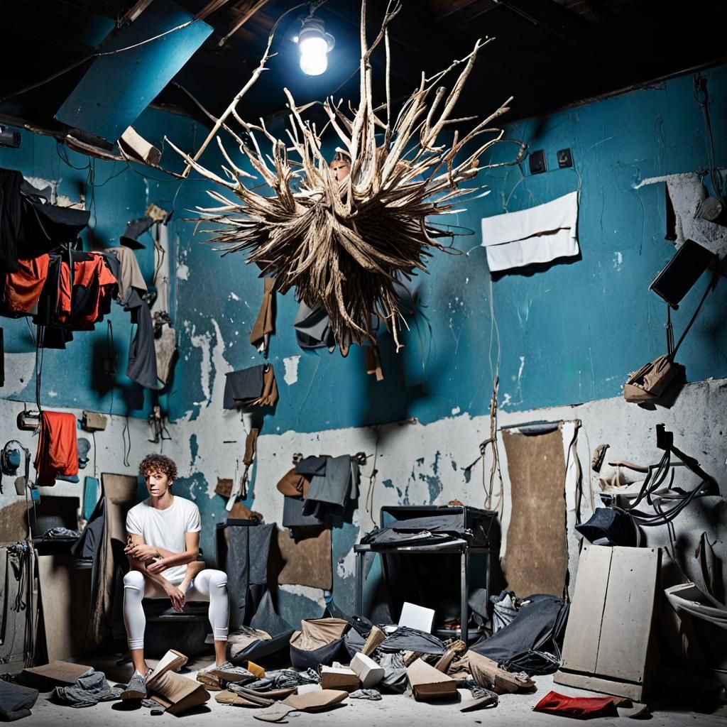 Distorted Reality: A Schizophrenic Vision in Dark Surrealism