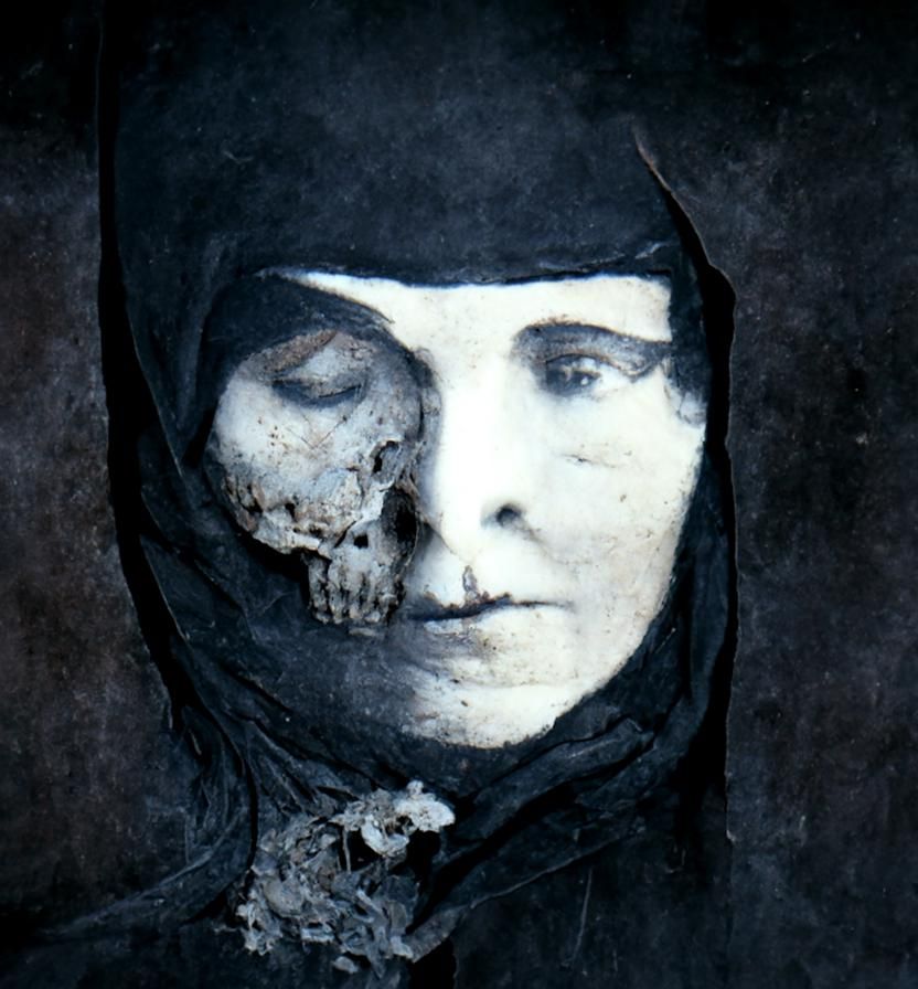 The Woman Personifying Death in Art