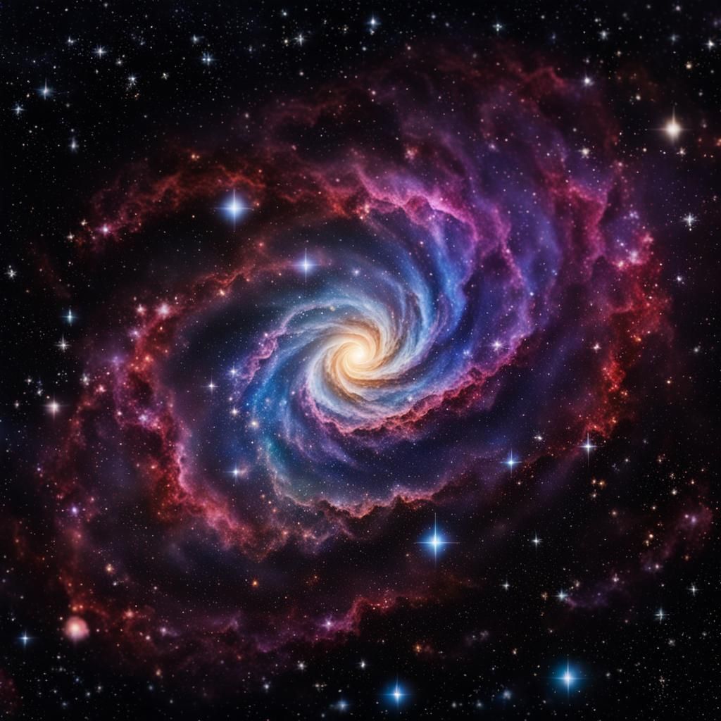 Spectacular Galaxy in Space: Professional Photography