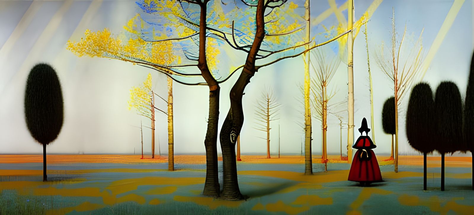 Surreal Wish Tree in Wonderland Garden