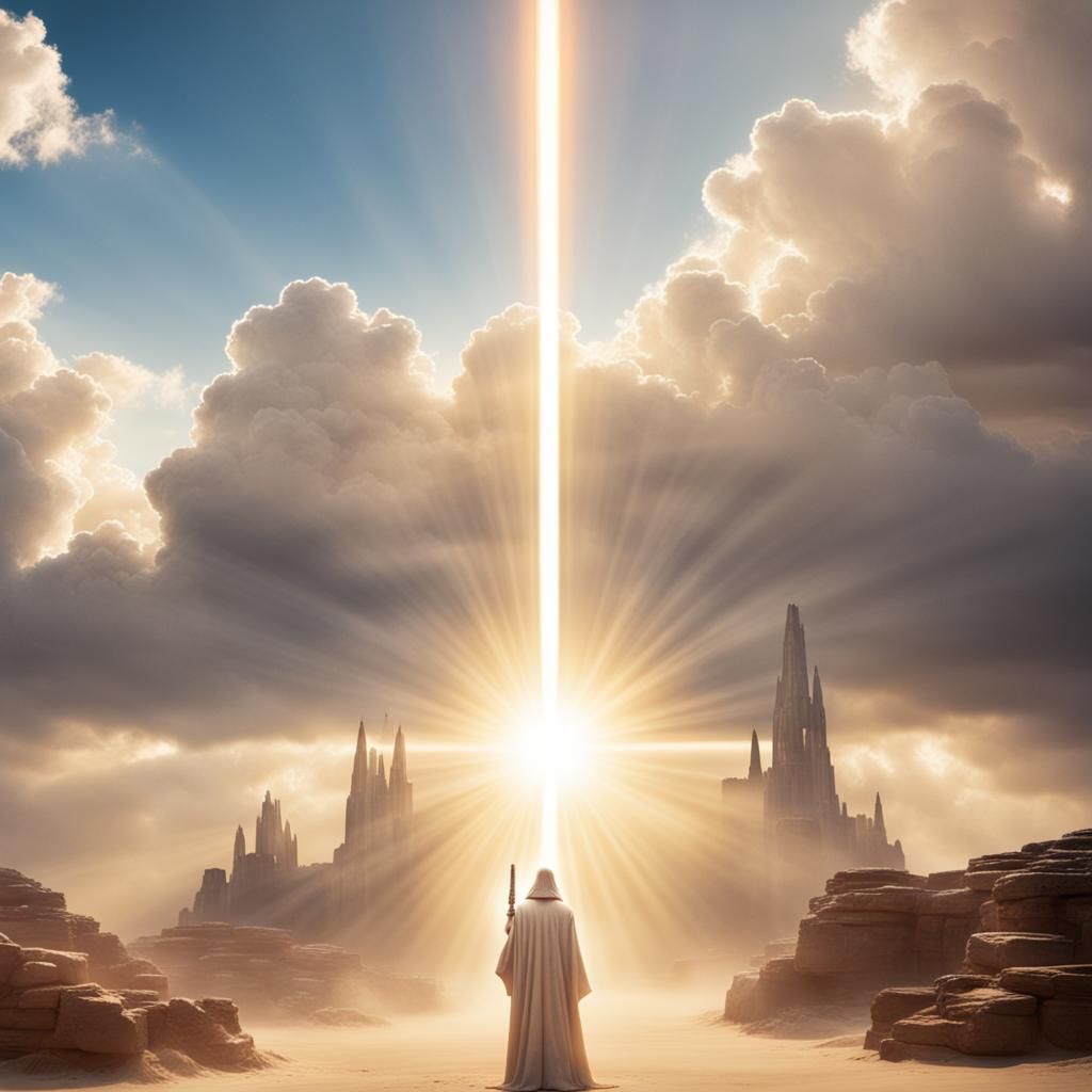 Star Wars Scene in Divine Sunshine