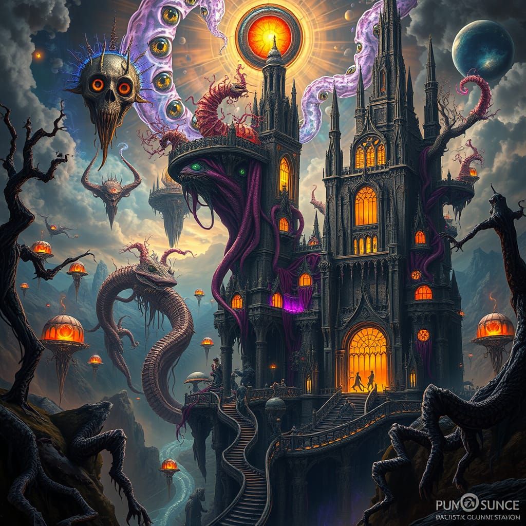 Twisted Realms of Nightmares and Wonder