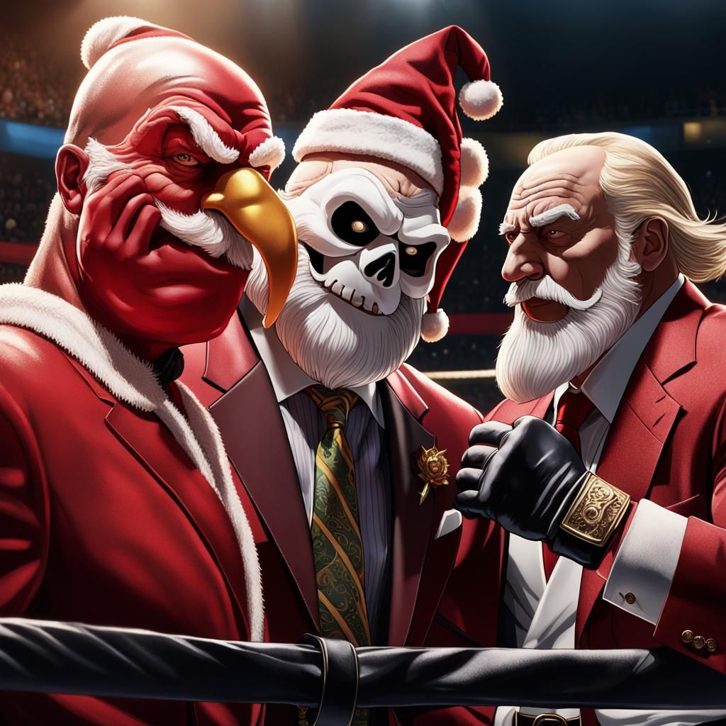 Santa Claus Wrestler in Unreal Engine 5