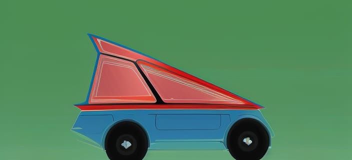 Futuristic Car Concept as Digital Art