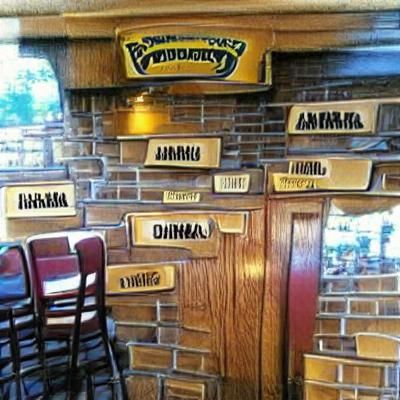 Inviting Bar Scene with Warm Lighting