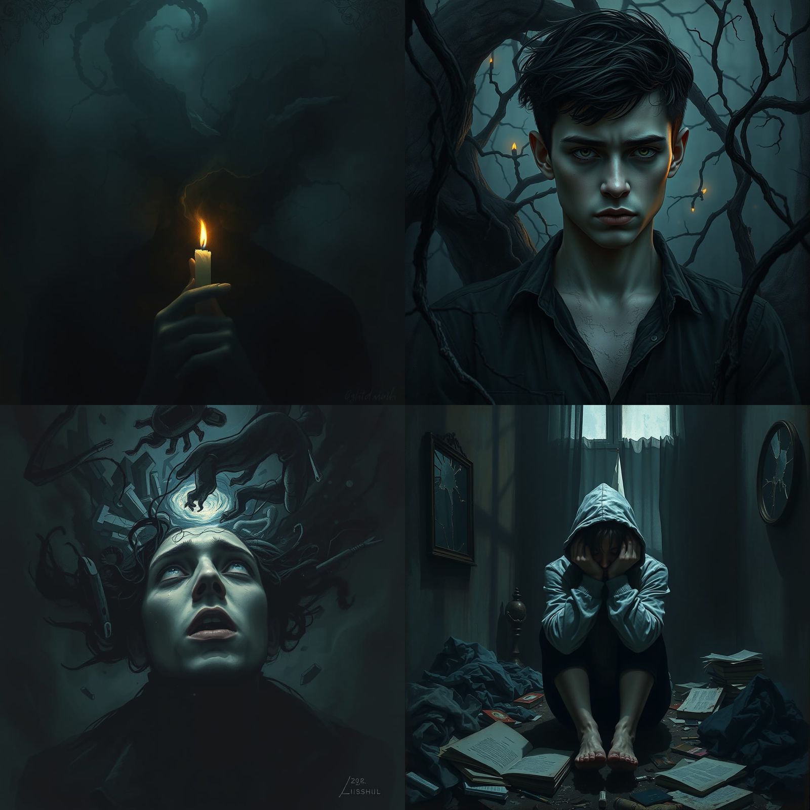 Sinister Vision of Depression's Inner World