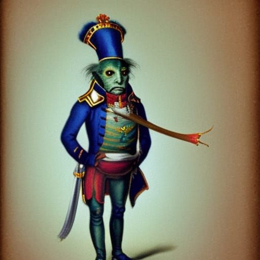 Napoleon Goblin Portrait