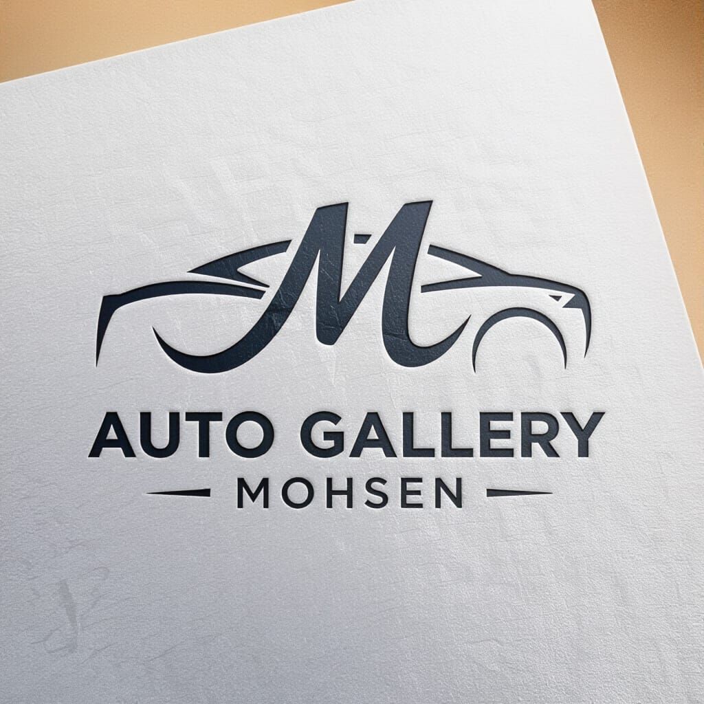 Modern Abstract Auto Gallery Logo Design