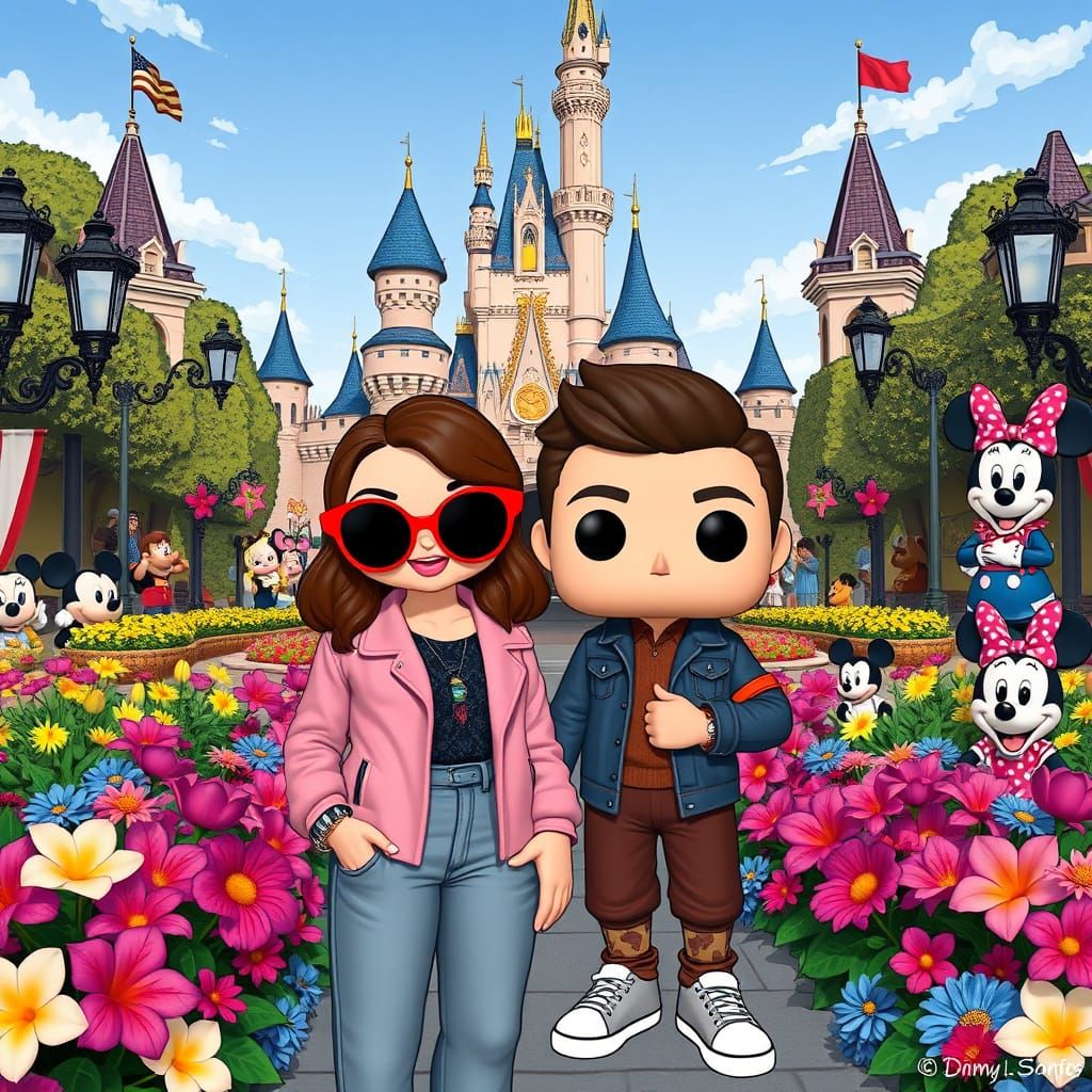 Funko Pop Figure Disney Dylan Woman and Baran from the Turki...