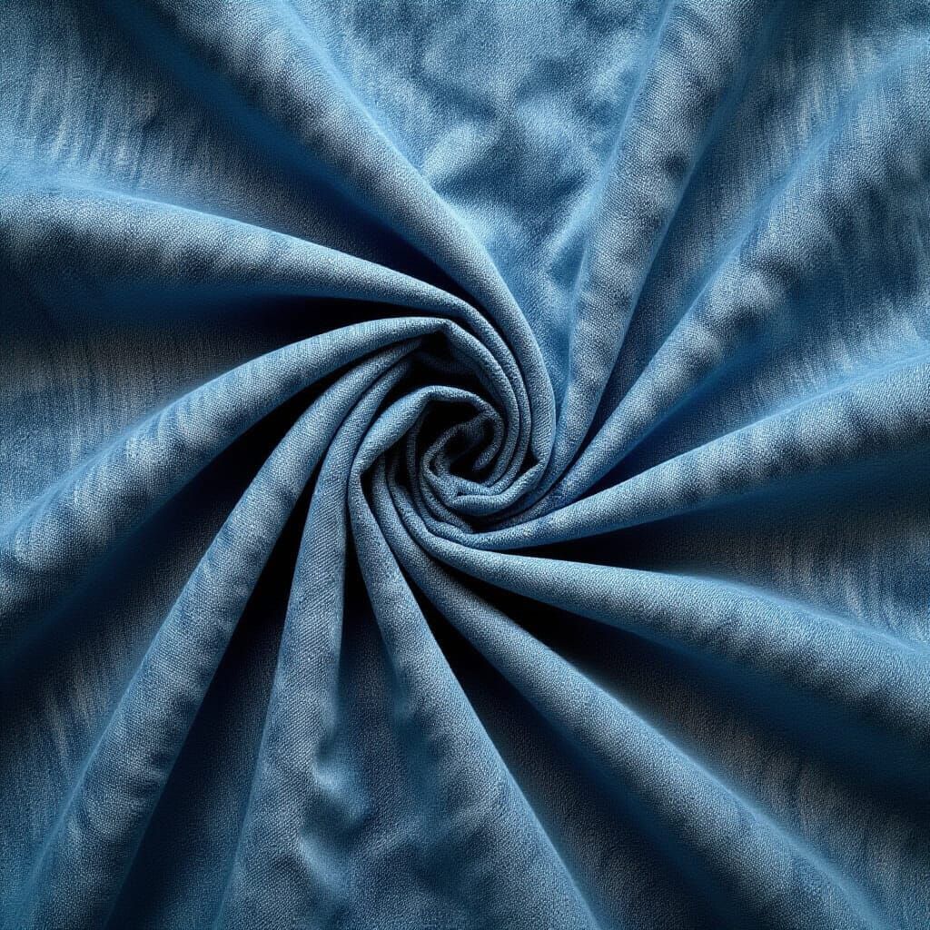 Vibrant Red Wrinkled Cotton Backdrop