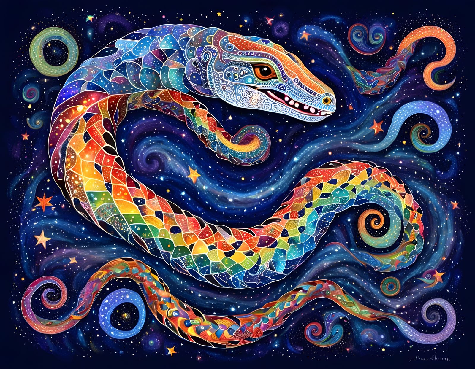 Yingarna Rainbow Serpent