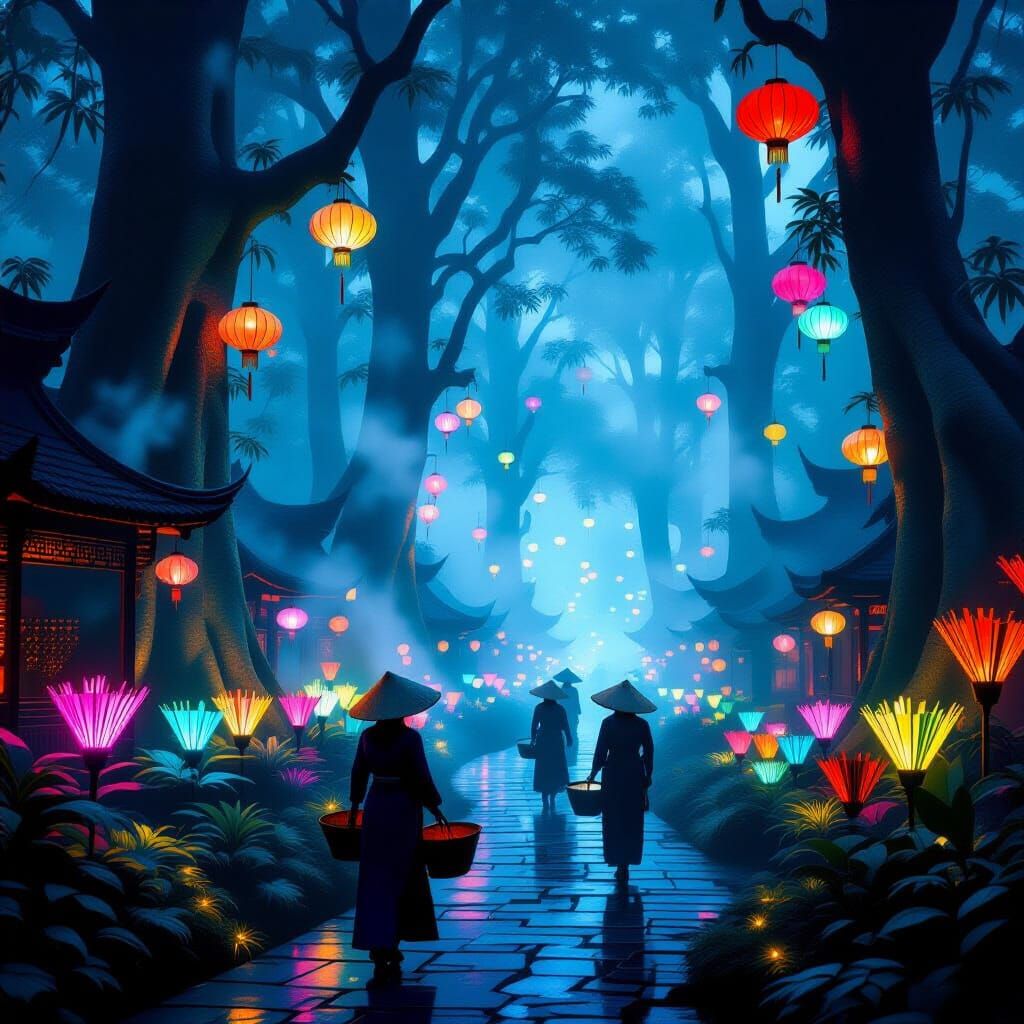 Paths of Fragrance and Glow