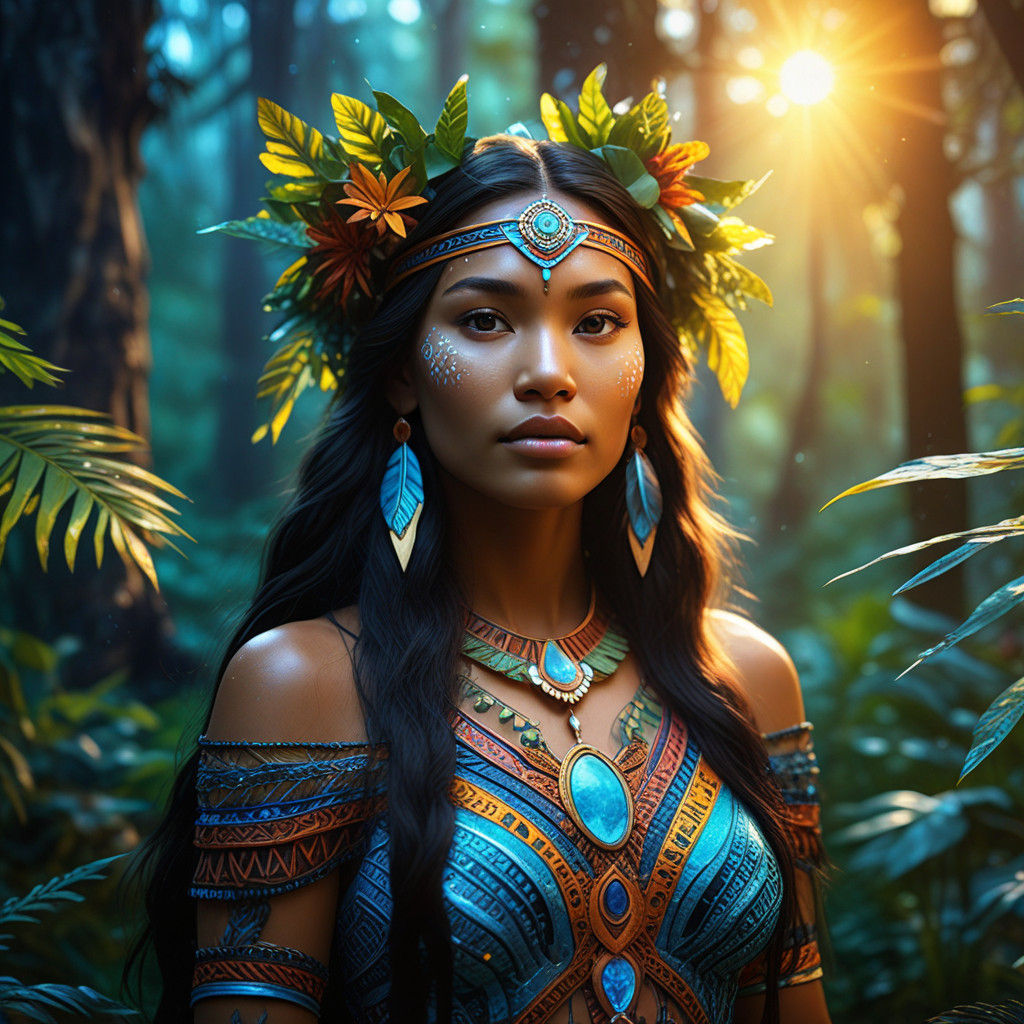 Pocahontas, savage daughter.