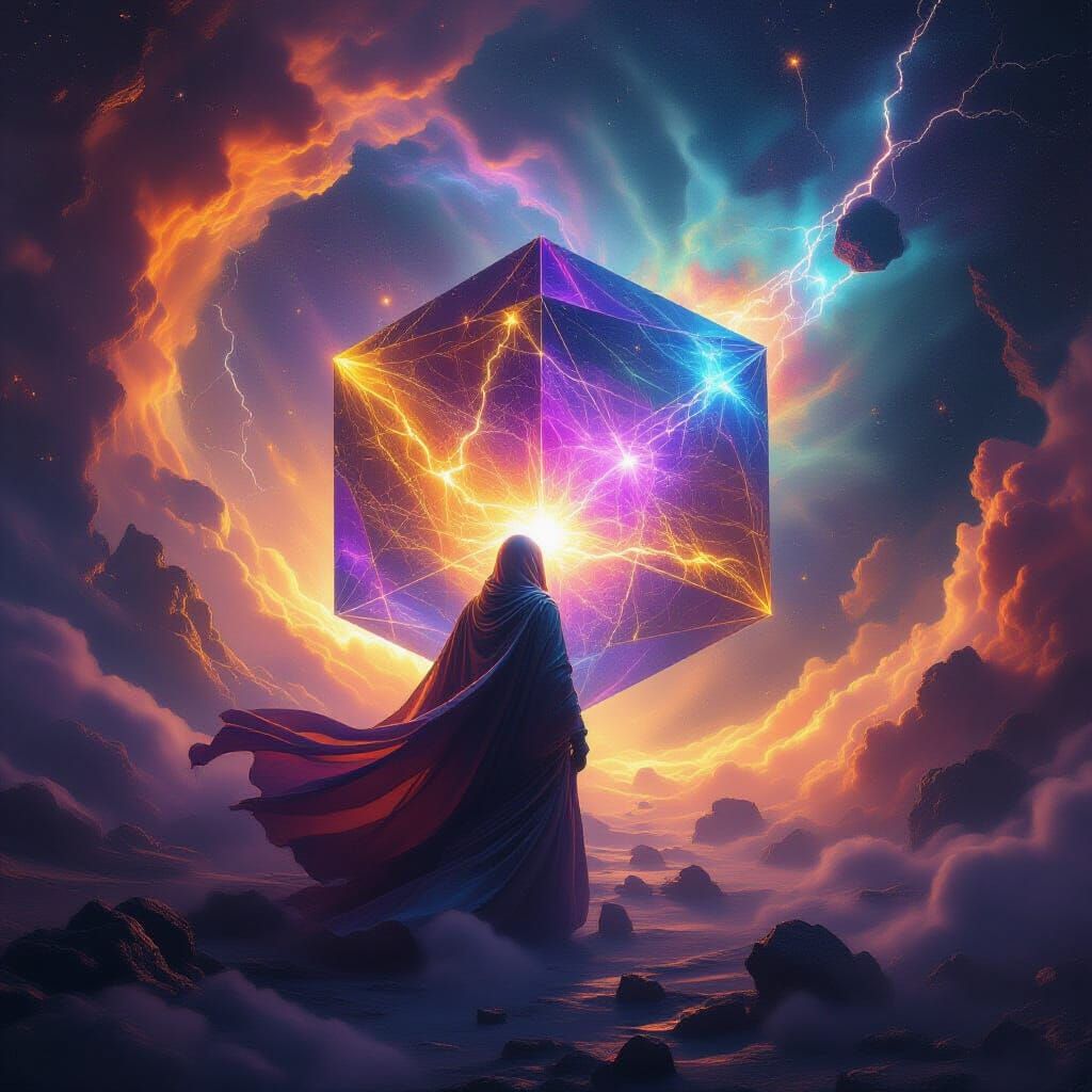Hypercube Pulses in a Cosmic Dreamscape