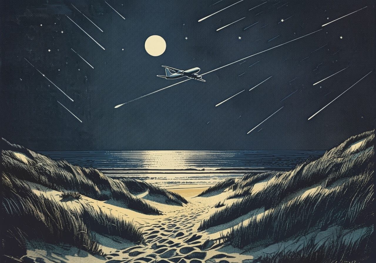 Magical Night in the Dunes