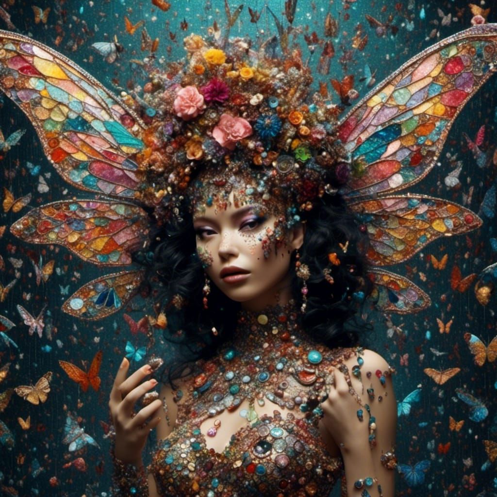 Sparkling Fairies in a Mosaic Multiverse