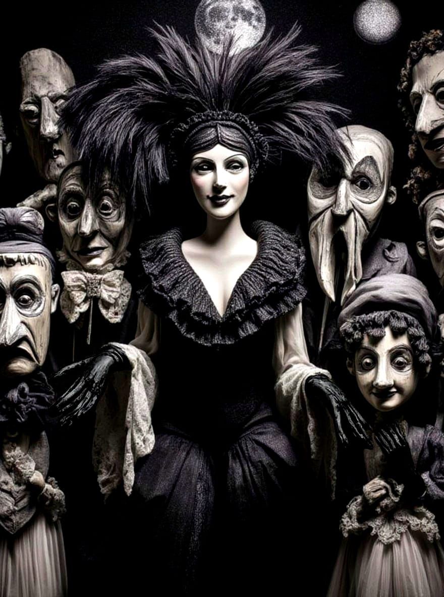 Berlin Cabaret Poster: Weimar Expressionism Nightlife