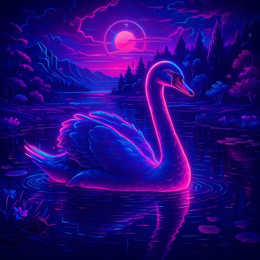Zeus as a swan