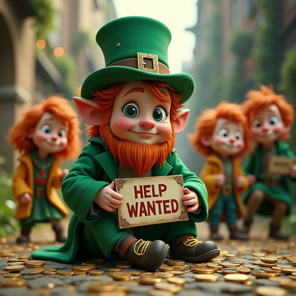 Leprechaun's Job Hunt in Storybook Ireland