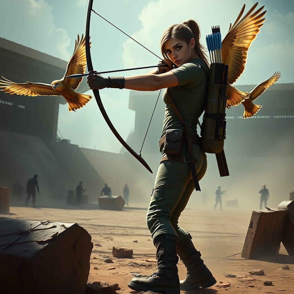 Lilith McBeth, Agile Sniper and Tracker in Combat Trial