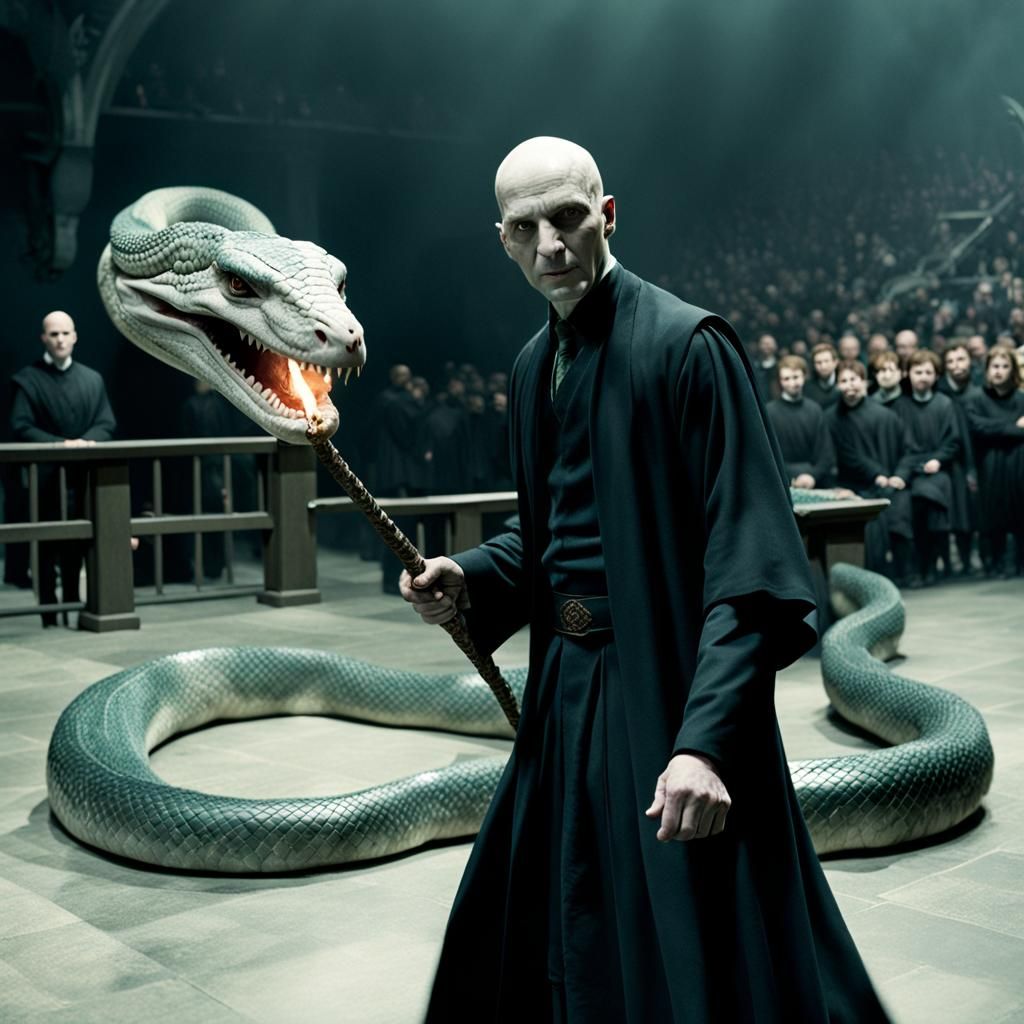 Nagini: Voldemort's Horcrux Serpent