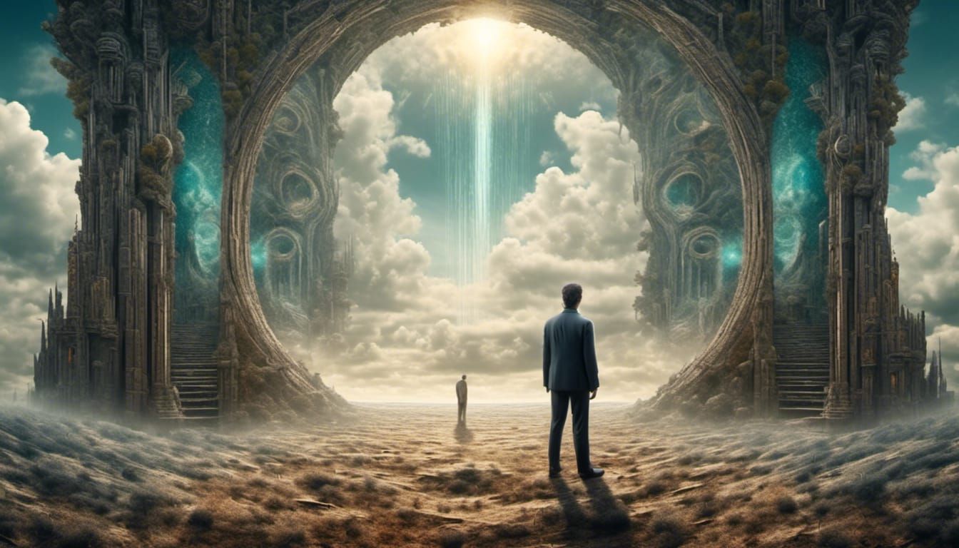 Surreal Portal to Another Dimension: Digital Art