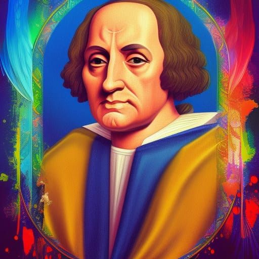 Hyperrealistic Portrait of Christopher Columbus