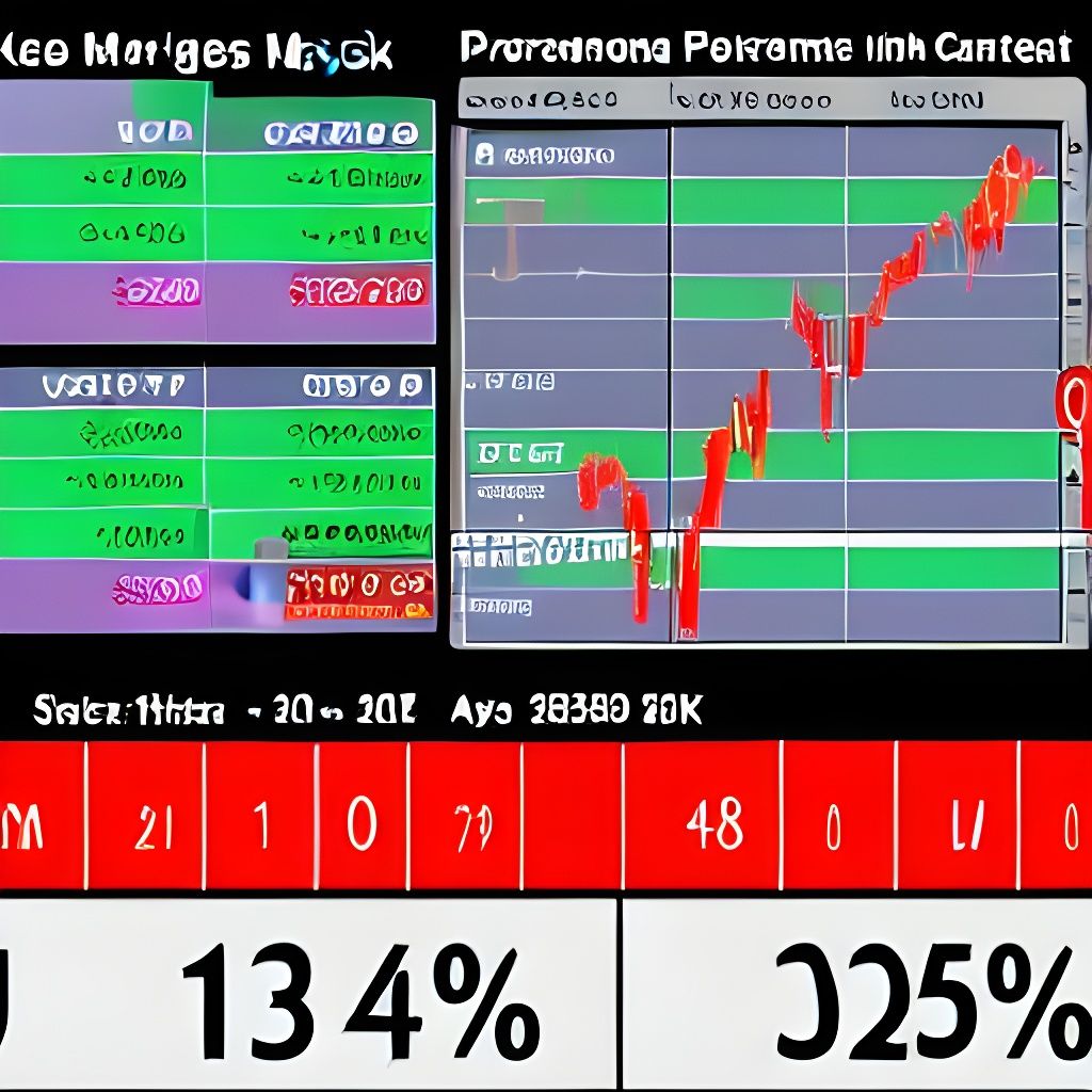 Abstract Stock Market Visualization