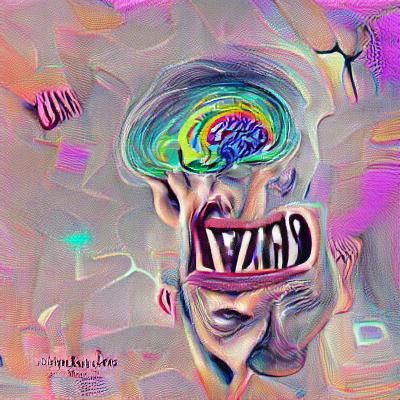 Abstract Representation of a Crazy Mind