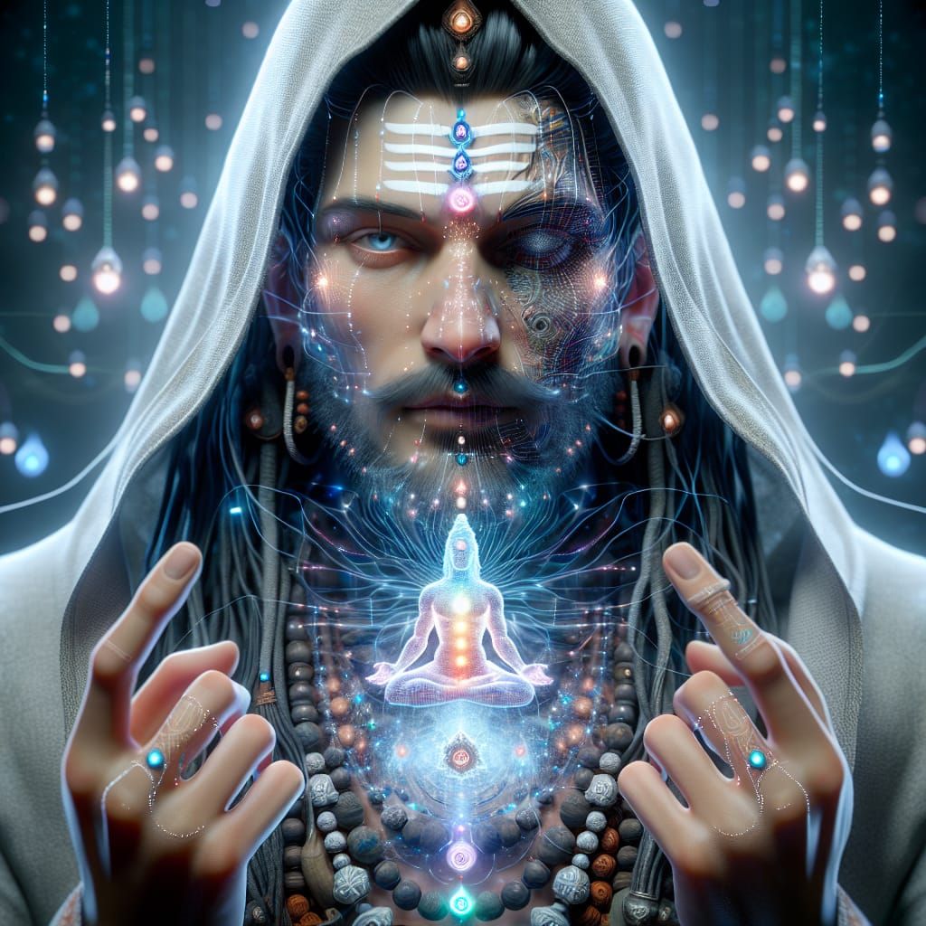 Lord Shiva: Ultra-Realistic 3D Render of Hindu Deity