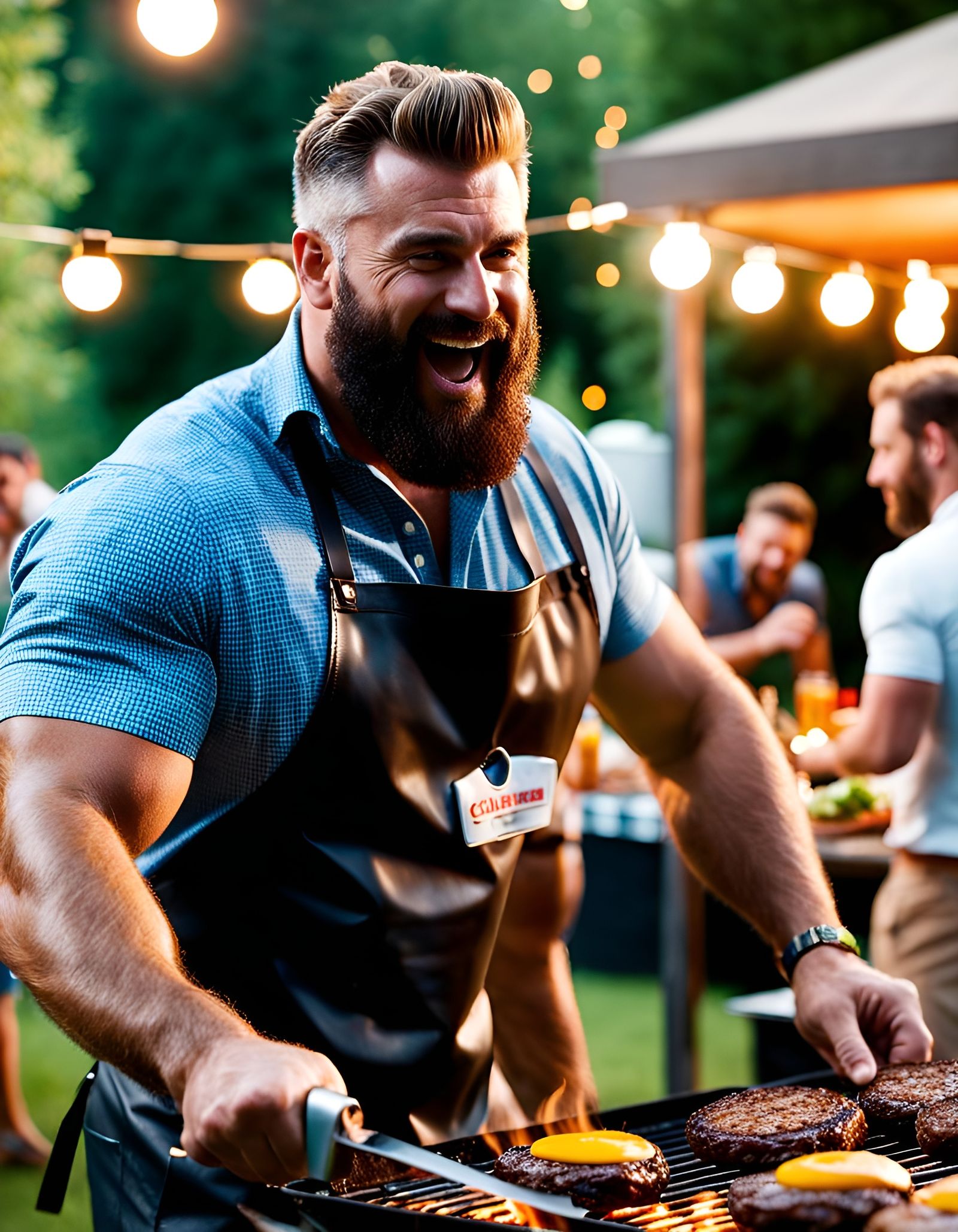 BBQ BEAR BLOCK PARTY