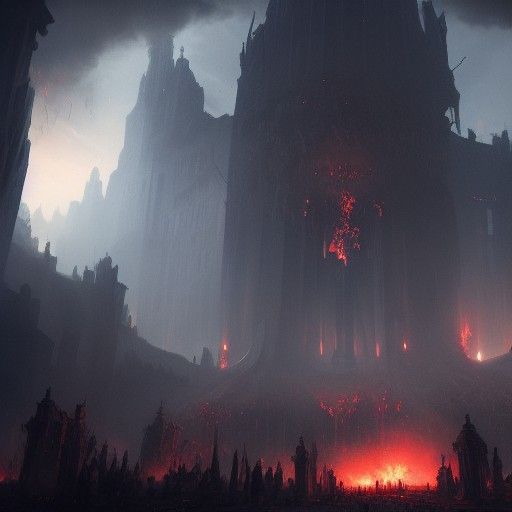 Gates to Hell: Dark Fantasy Concept Art