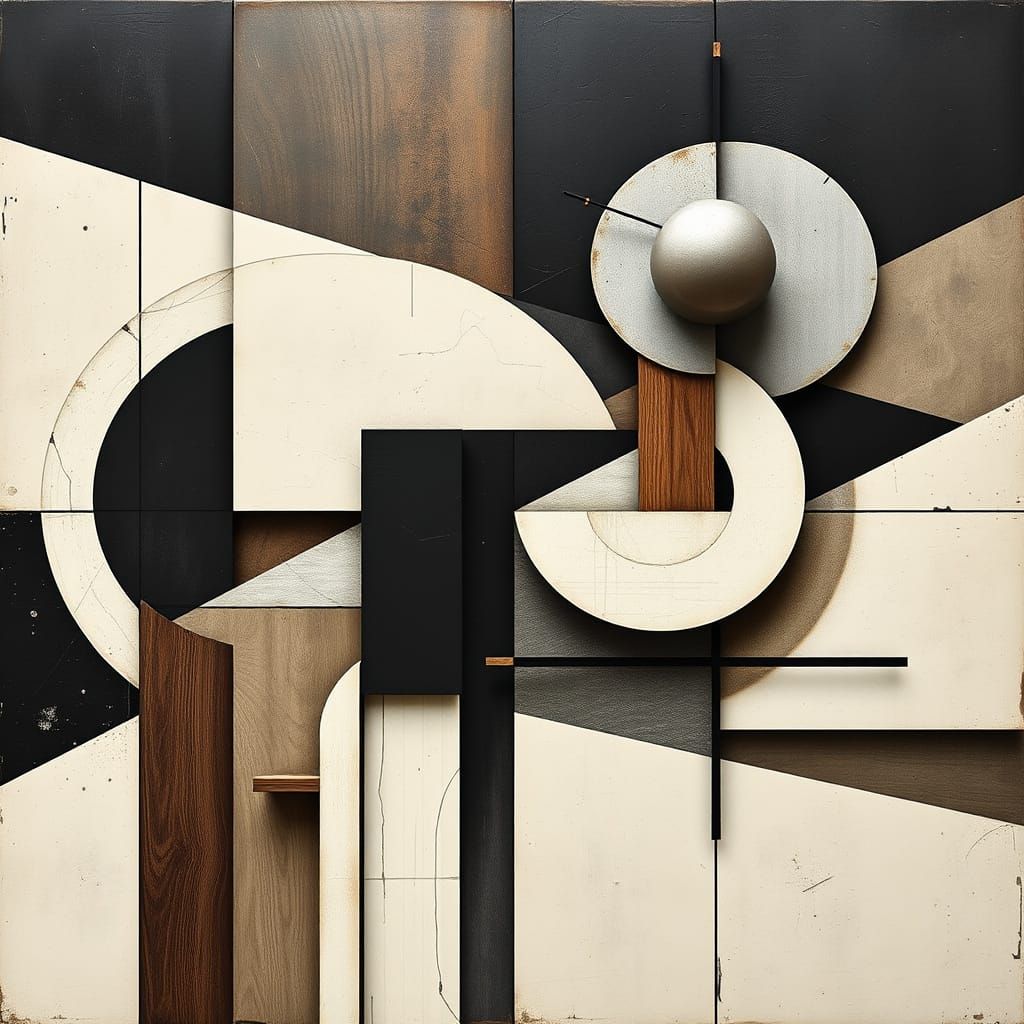 Soviet-Inspired Geometric Abstraction
