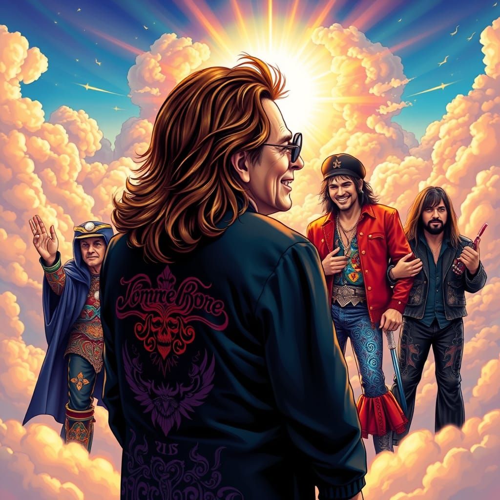 Ozzy Osbourne Enters Heaven as Digital Art