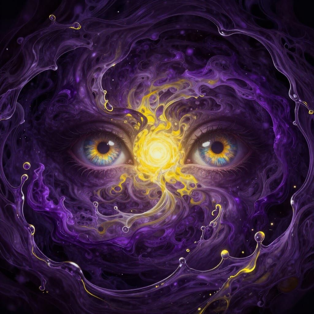 Dark Fantasy Ocean Eyes Masterpiece