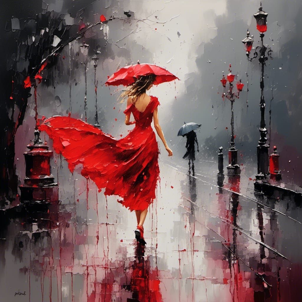 And just like that, she was gone