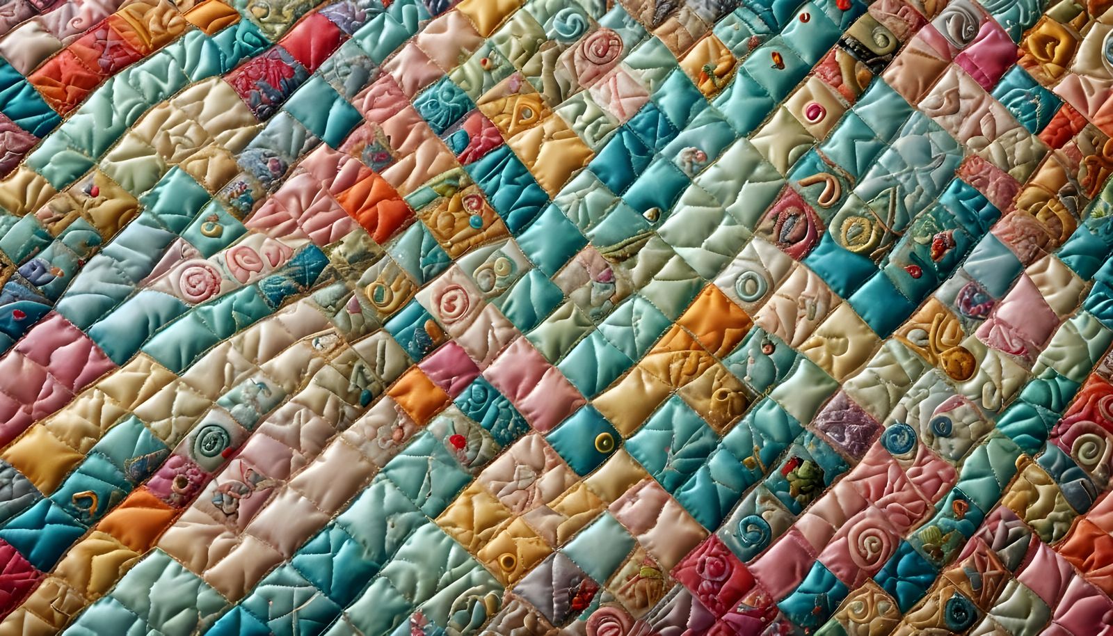 Quilted Title Screen