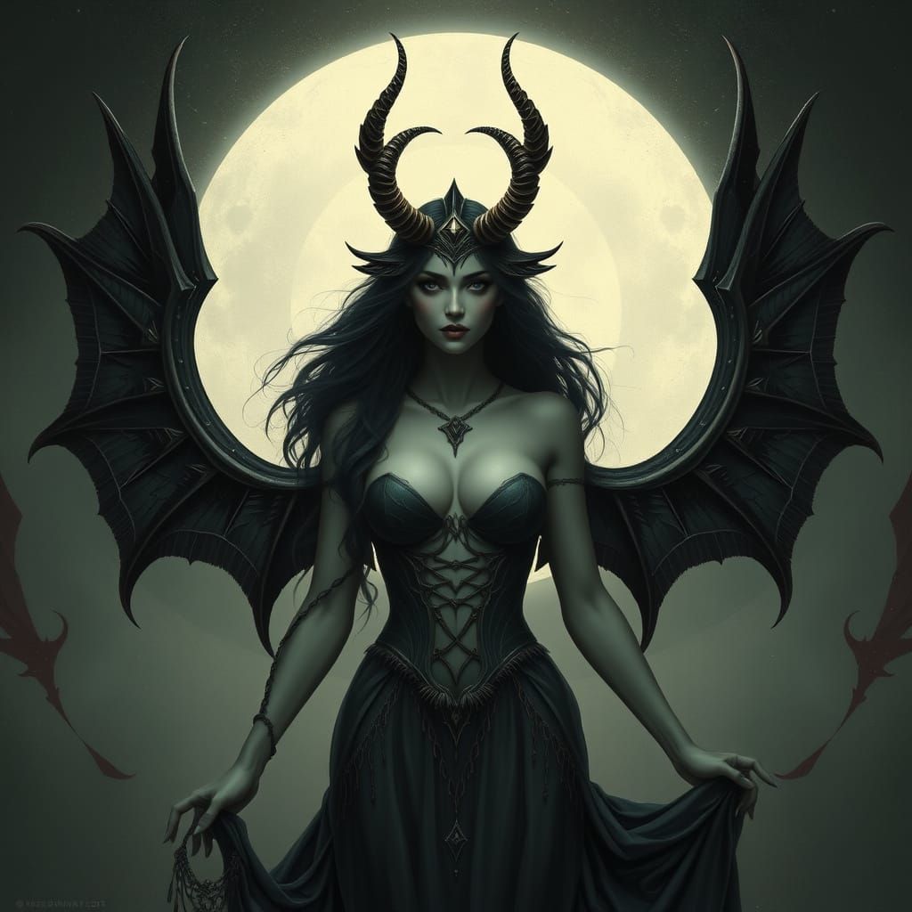 Goth Lilith Goddess