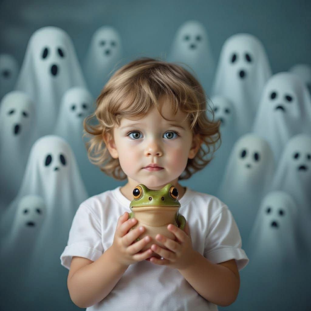 Peace Frog: Ghosts crowd the young child's fragile eggshell ...