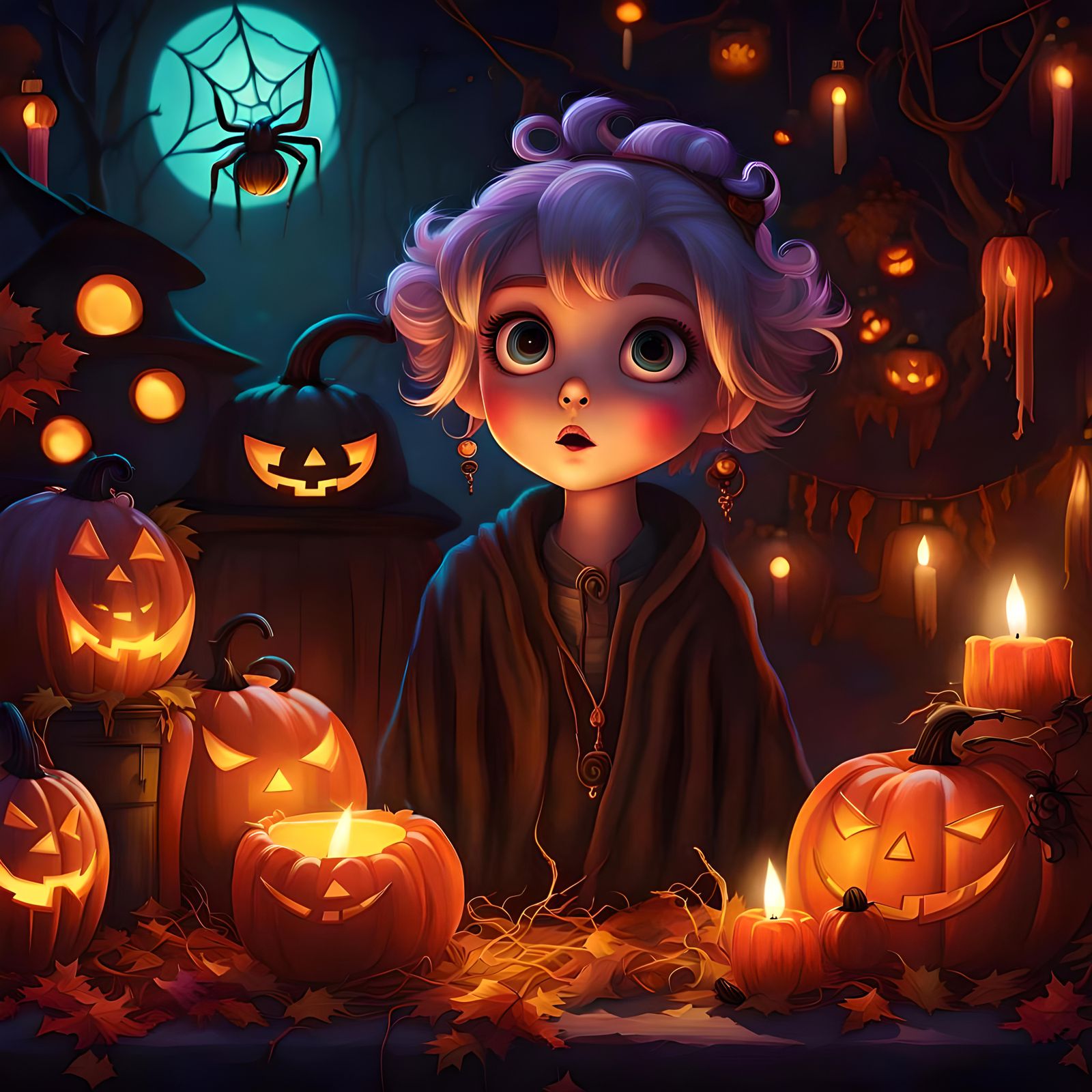 Anime Spooky Halloween