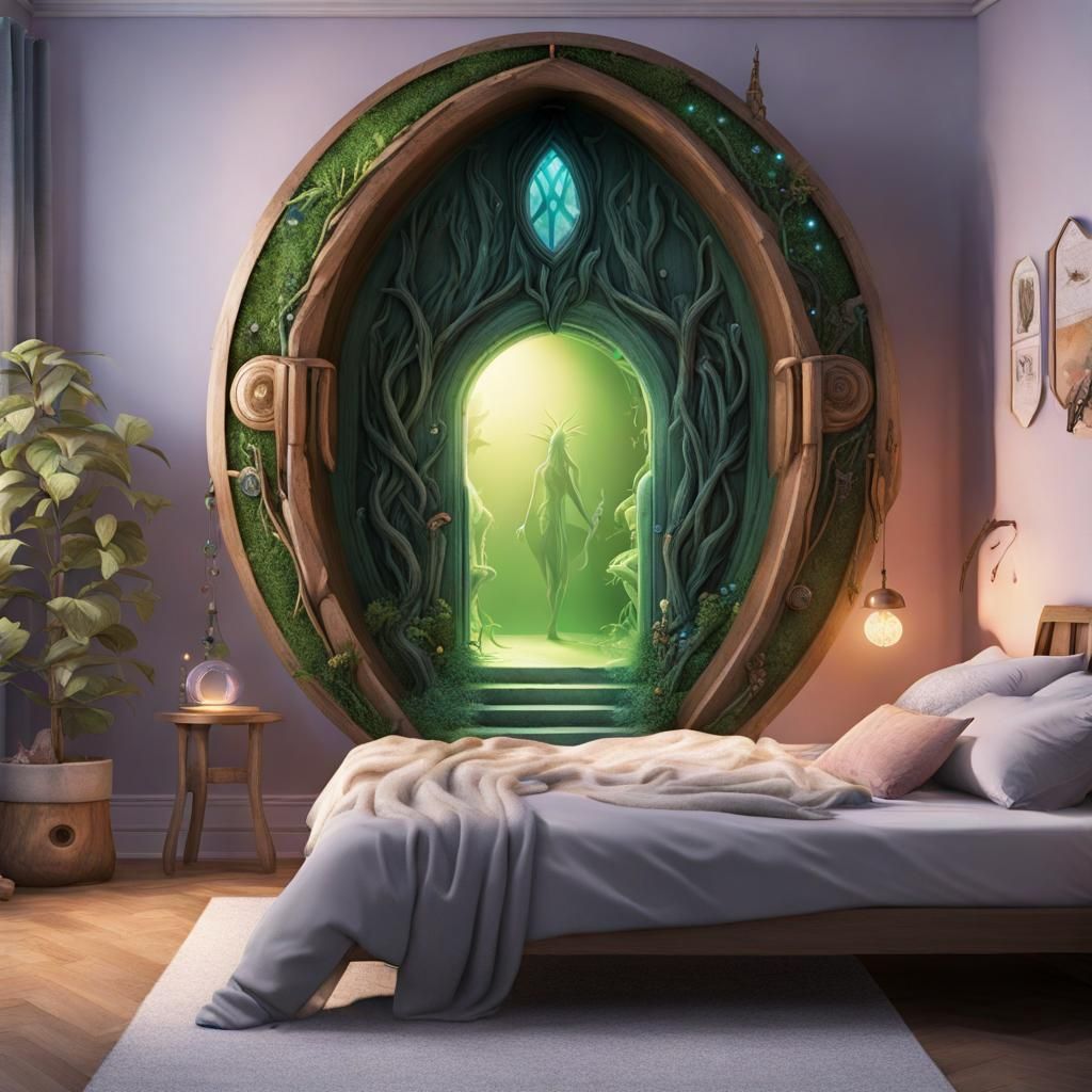 Elven Portal Opens in Bedroom