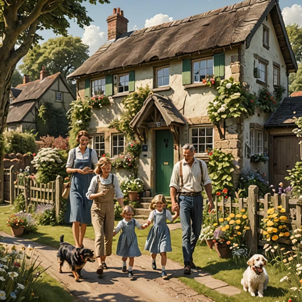 Wholesome Family Fun on a Summer's Day