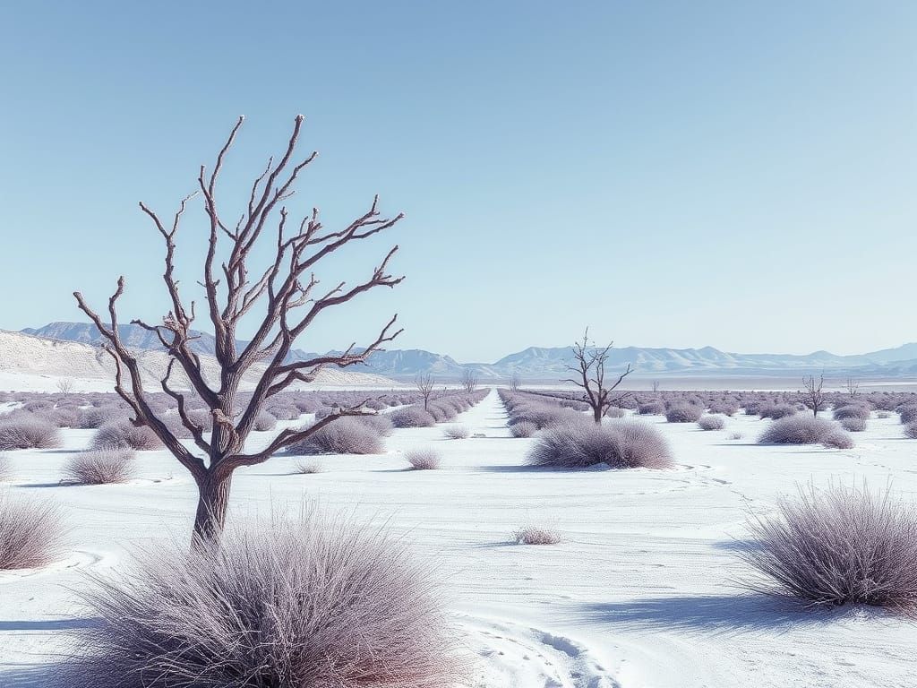 Frigid Velvet Dreamscapes in Cubist Abstraction